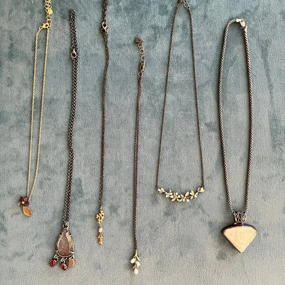 Stunning OOAK Designer Oxidized Silver Sabine Sjostrand 'EON DSGN' Necklace - Picture 5 of 8